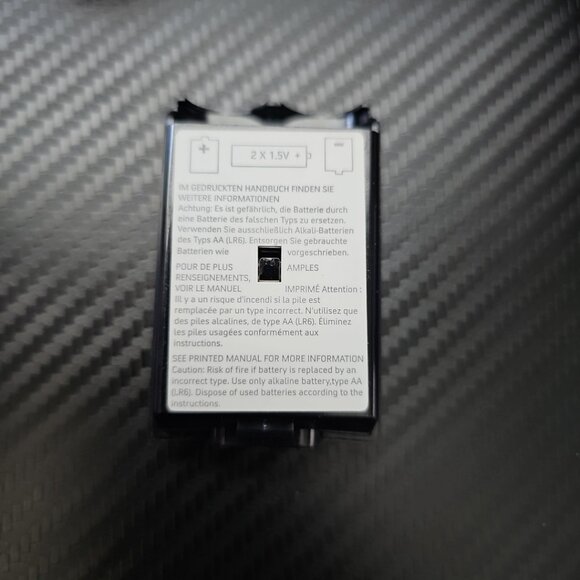 Microsoft Xbox 360 Wireless Gaming Controller - Black (Model 1403) - Untested - Picture 8 of 9